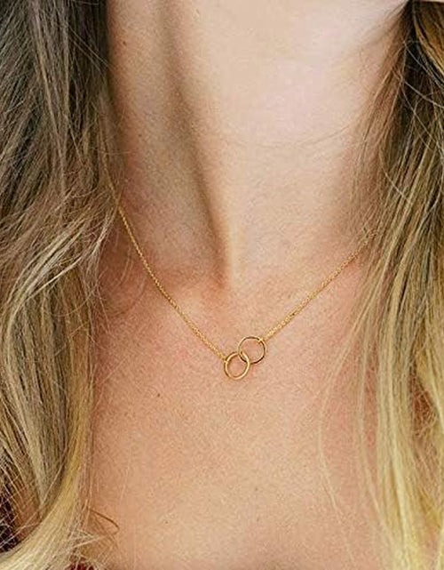Load image into Gallery viewer, 8Pack Friendship Unicorn Necklace Set Good Luck Elephant Pendant Chain Necklace with Message Card Party Favors Birthday Gifts for Girls Women
