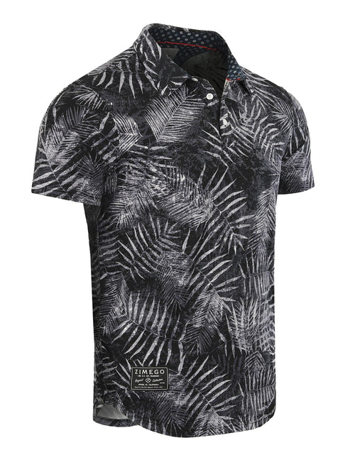 Load image into Gallery viewer, ZIMEGO Mens Short Sleeve Golf Polo Stretch Office Casual Holiday T-Shirt
