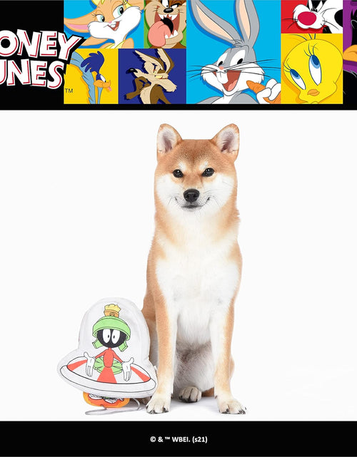 Load image into Gallery viewer, for Pets Marvin the Martian Burrow Plush Dog Toy | Fun Hide and Seek Dog Toy for All Dogs | Officially Licensed Warner Bros Burrow Dog Toy - 6 Inch
