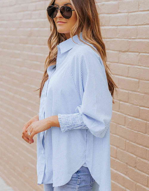 Load image into Gallery viewer, Fernanda Lantern Sleeve Shirt
