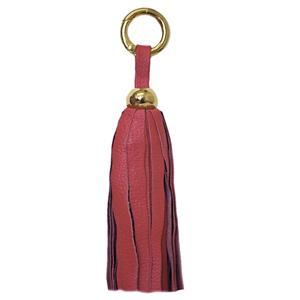 Load image into Gallery viewer, Leather Tassel -Coral
