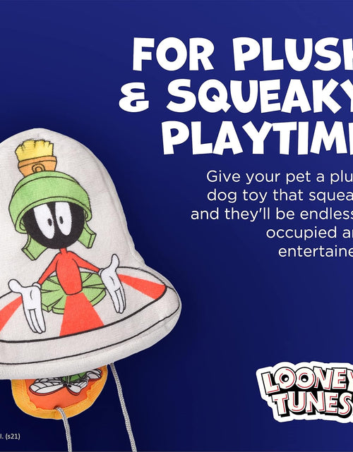 Load image into Gallery viewer, for Pets Marvin the Martian Burrow Plush Dog Toy | Fun Hide and Seek Dog Toy for All Dogs | Officially Licensed Warner Bros Burrow Dog Toy - 6 Inch
